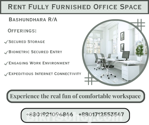 Ready-To-Use Office Space For Rent In Bashundhara R/A